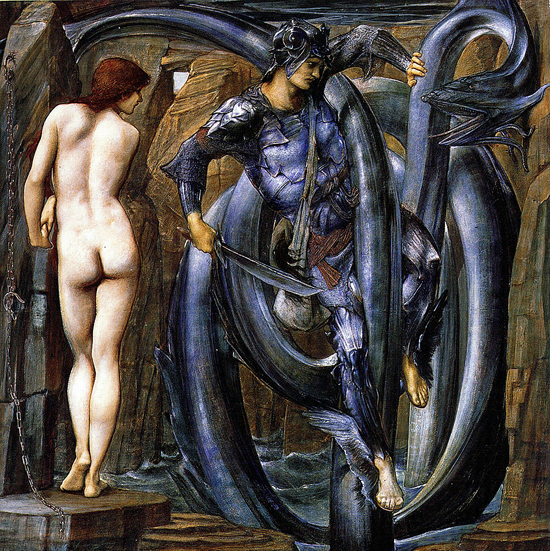 Perseus Cycle 7: The Doom Fulfilled by Edward Burne-Jones 1888
